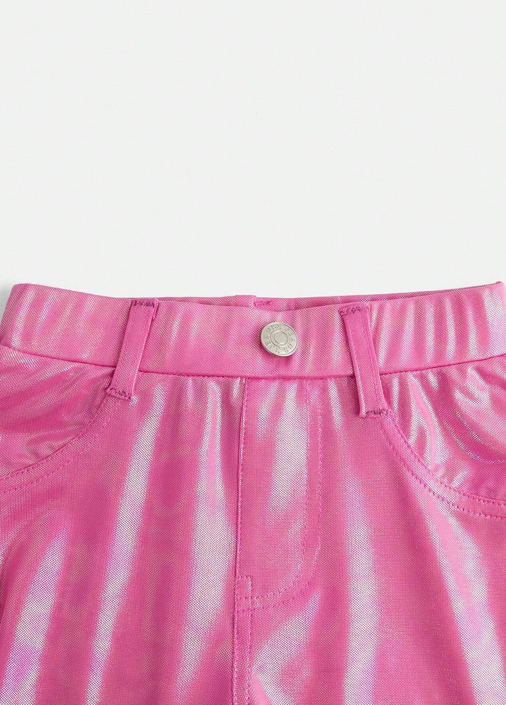 Розовые демисезонные скинни джинсы SHEIN