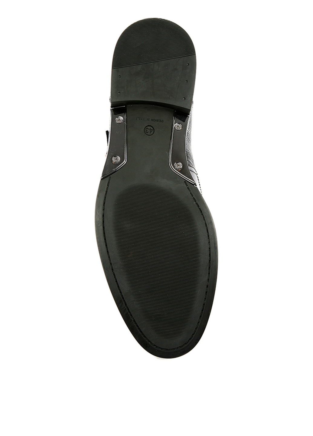 Черные кэжуал туфли NAVI с ремешком