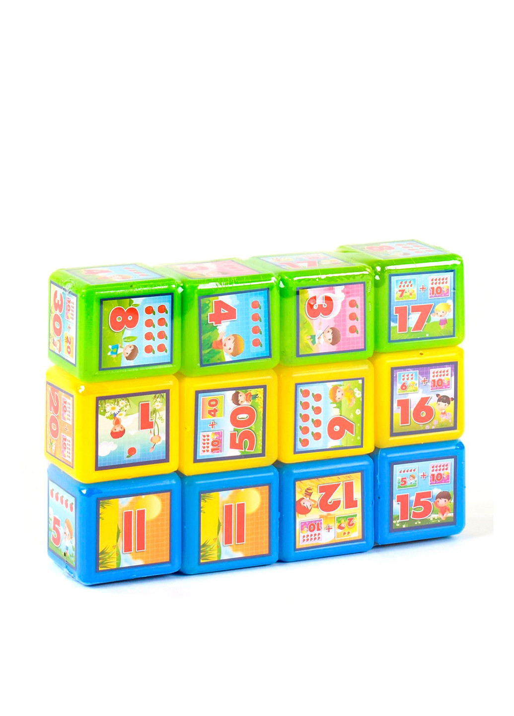Кубики Цифры (12 шт.) Kimi (151745736)