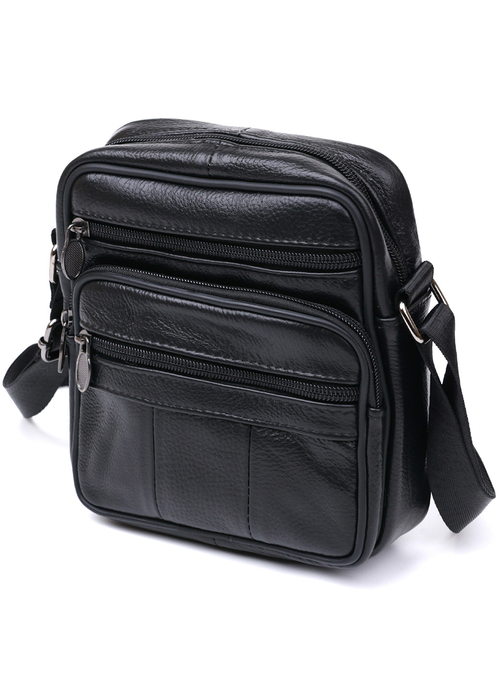 Мужская кожаная сумка 16х18х6 см Vintage (253491345)