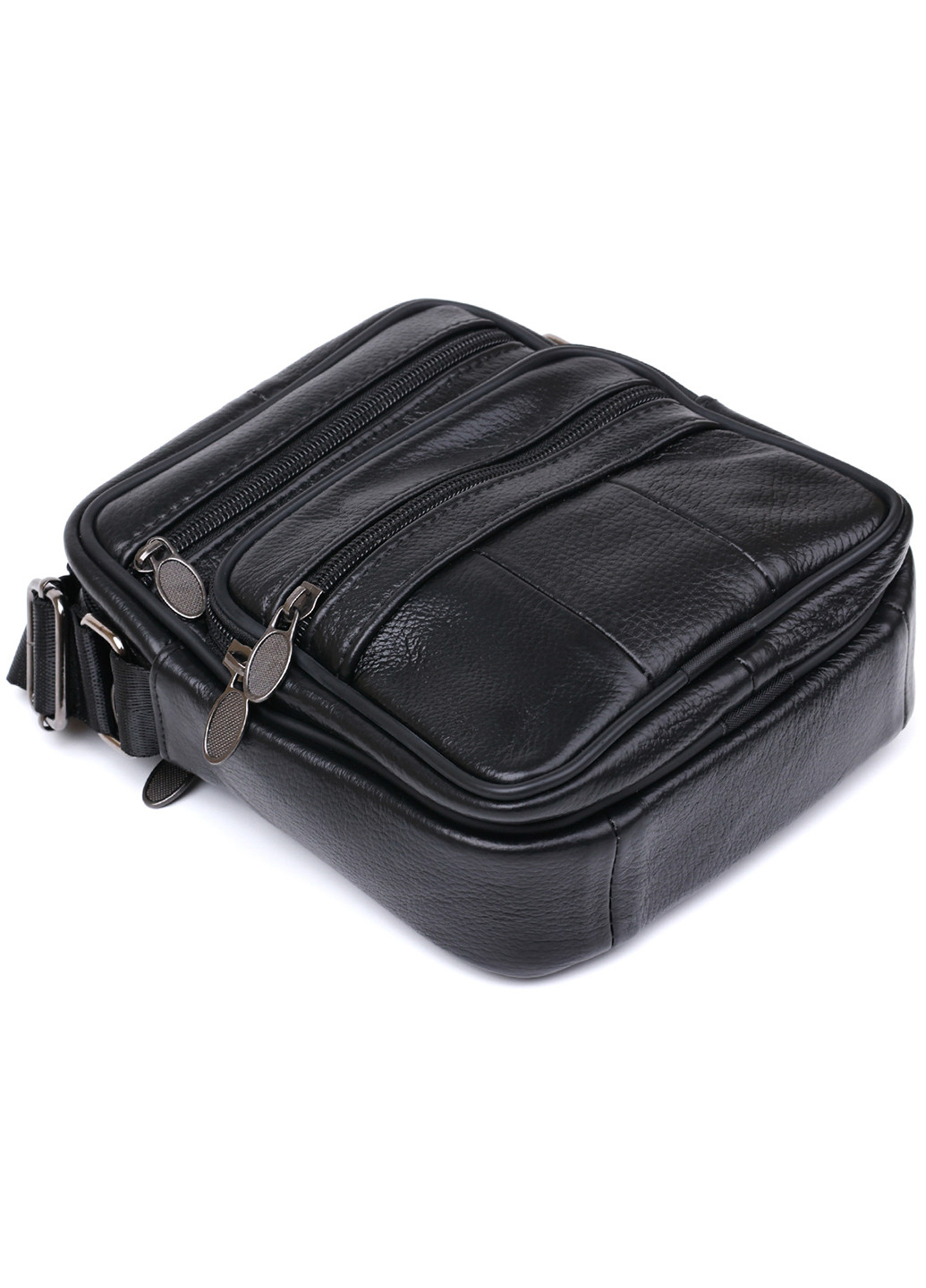 Мужская кожаная сумка 16х18х6 см Vintage (253491345)