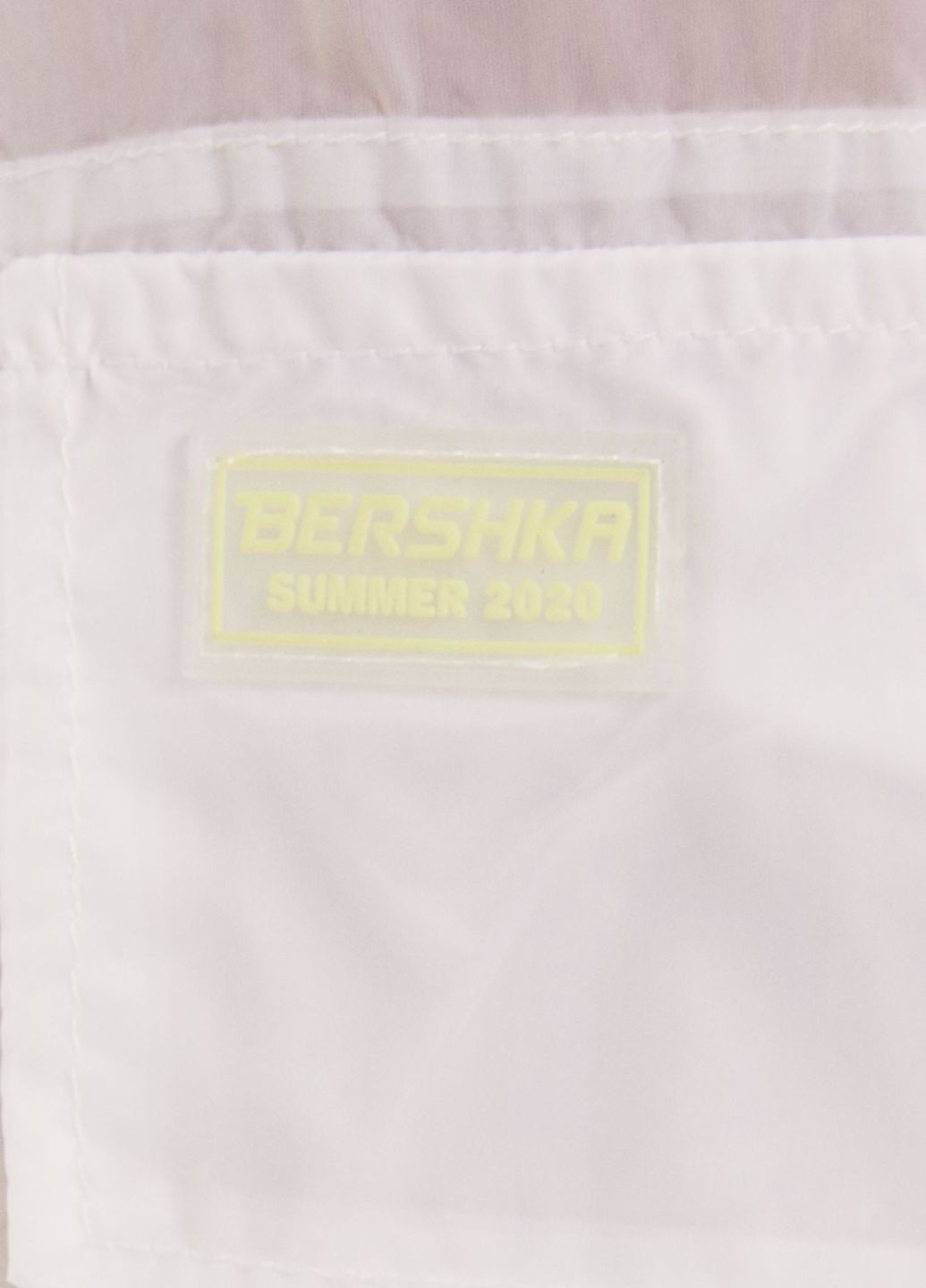 Белые кэжуал летние карго брюки Bershka