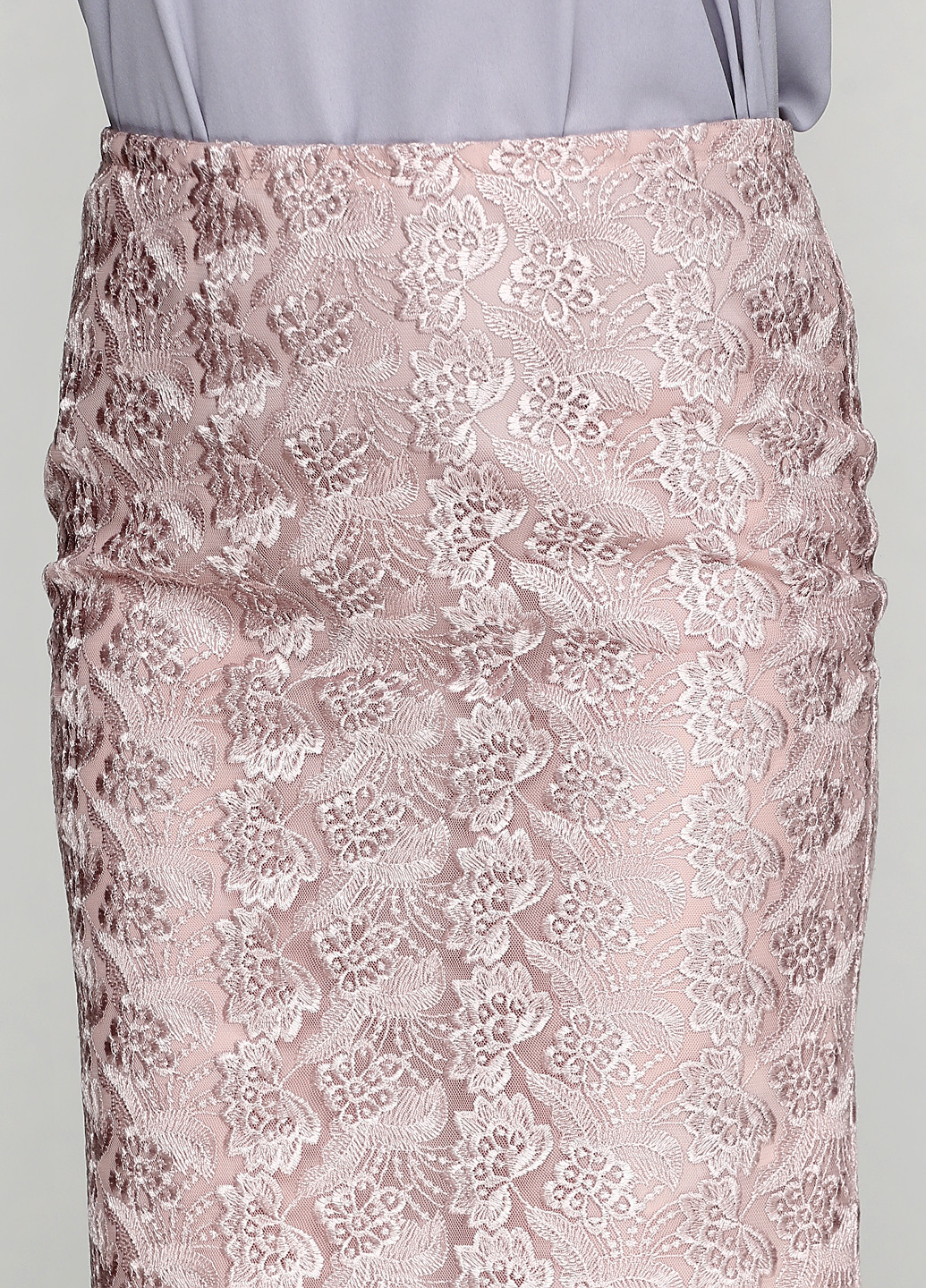 Розовая кэжуал однотонная юбка Rinascimento мини