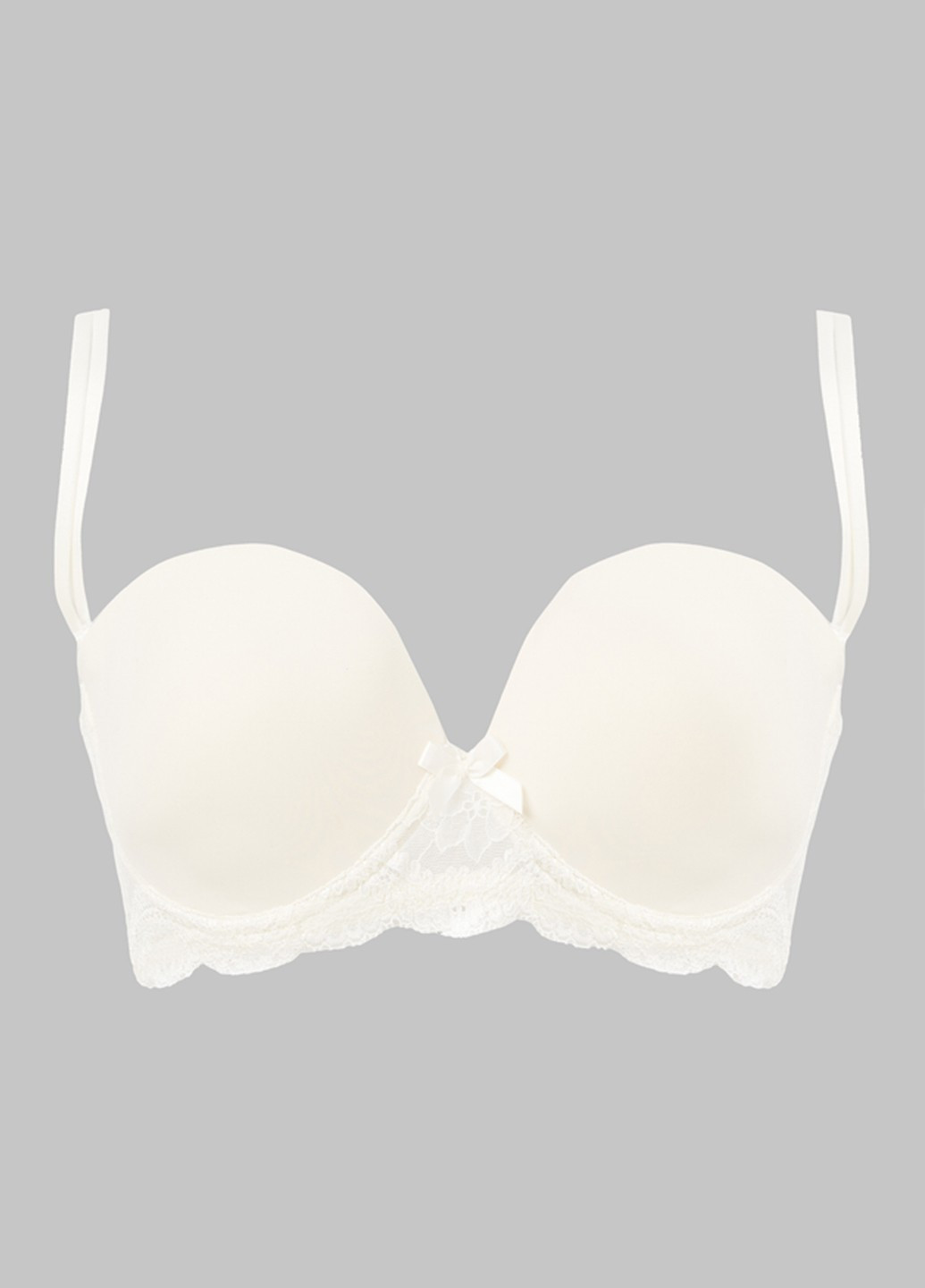 Молочний балконет бюстгальтер Simone Perele з кісточками поліамід