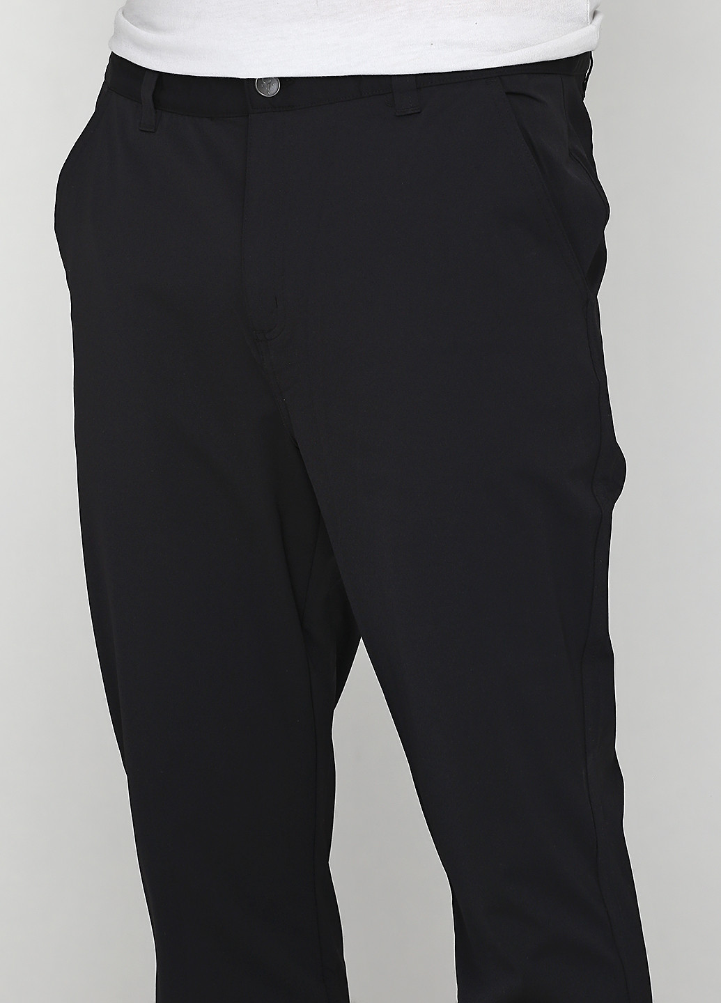 Черные спортивные демисезонные со средней талией брюки Crivit
