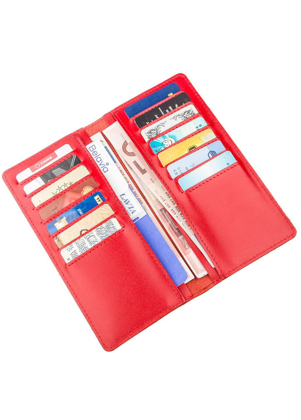 Женский кожаный кошелек 18х9х1 см Shvigel (252132953)