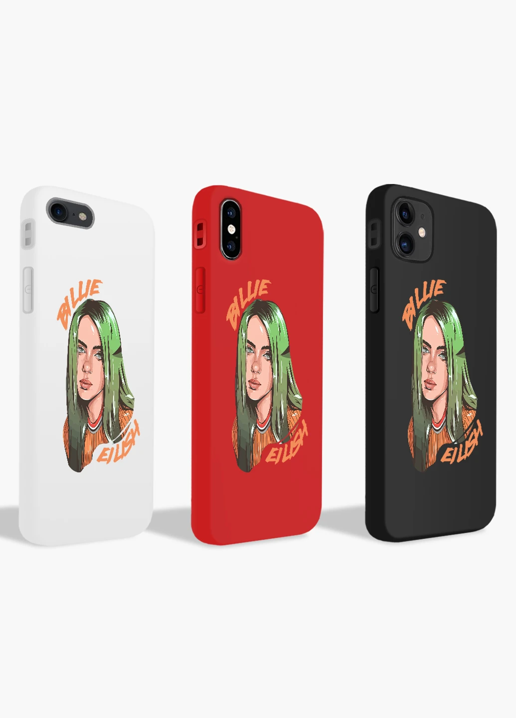 Чехол силиконовый Apple Iphone 11 Pro Билли Айлиш (Billie Eilish) (9231-1599) MobiPrint (219518206)