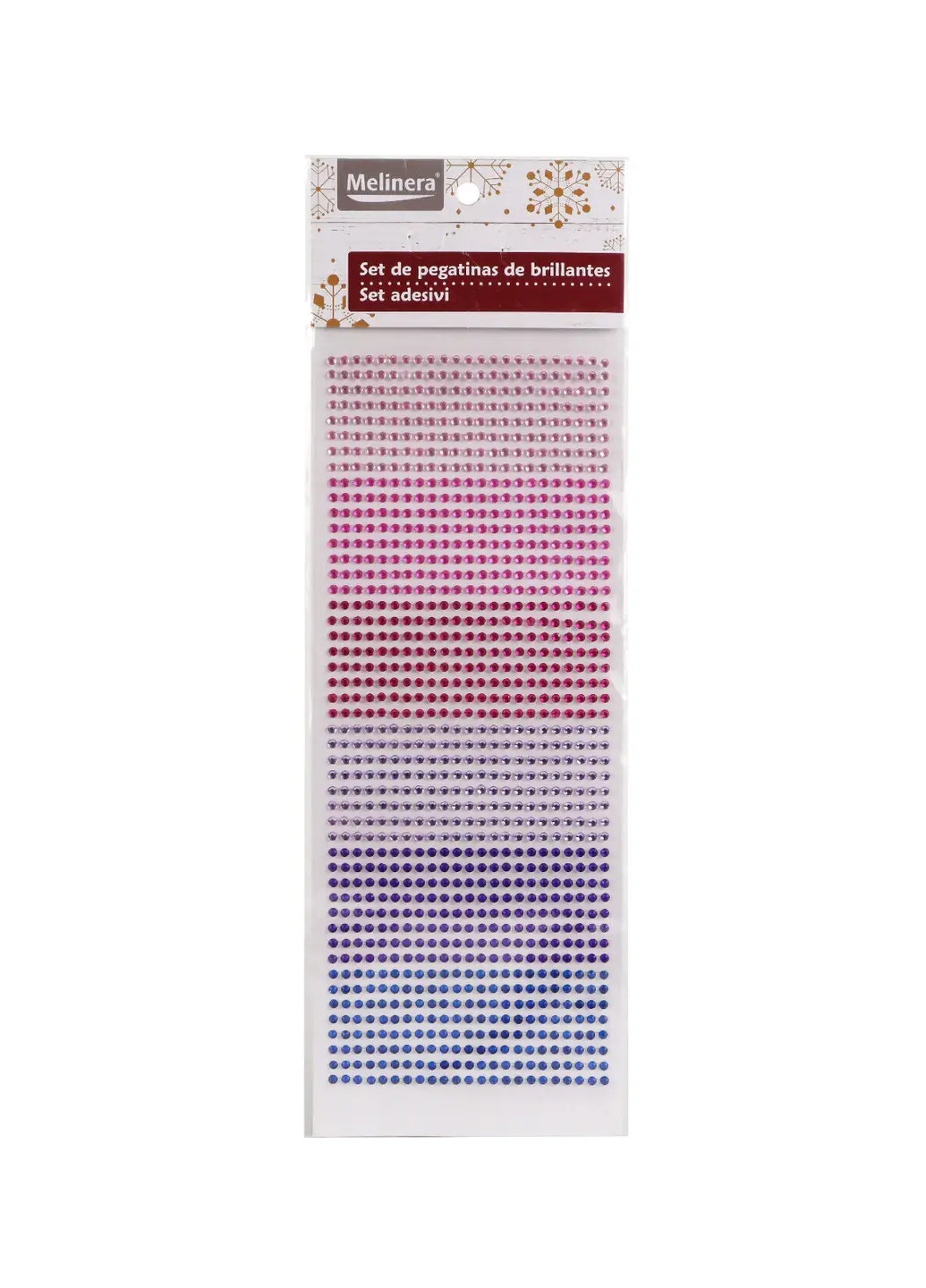 Новогодняя наклейка Стразы разноцветный Lidl melinera (255878167)