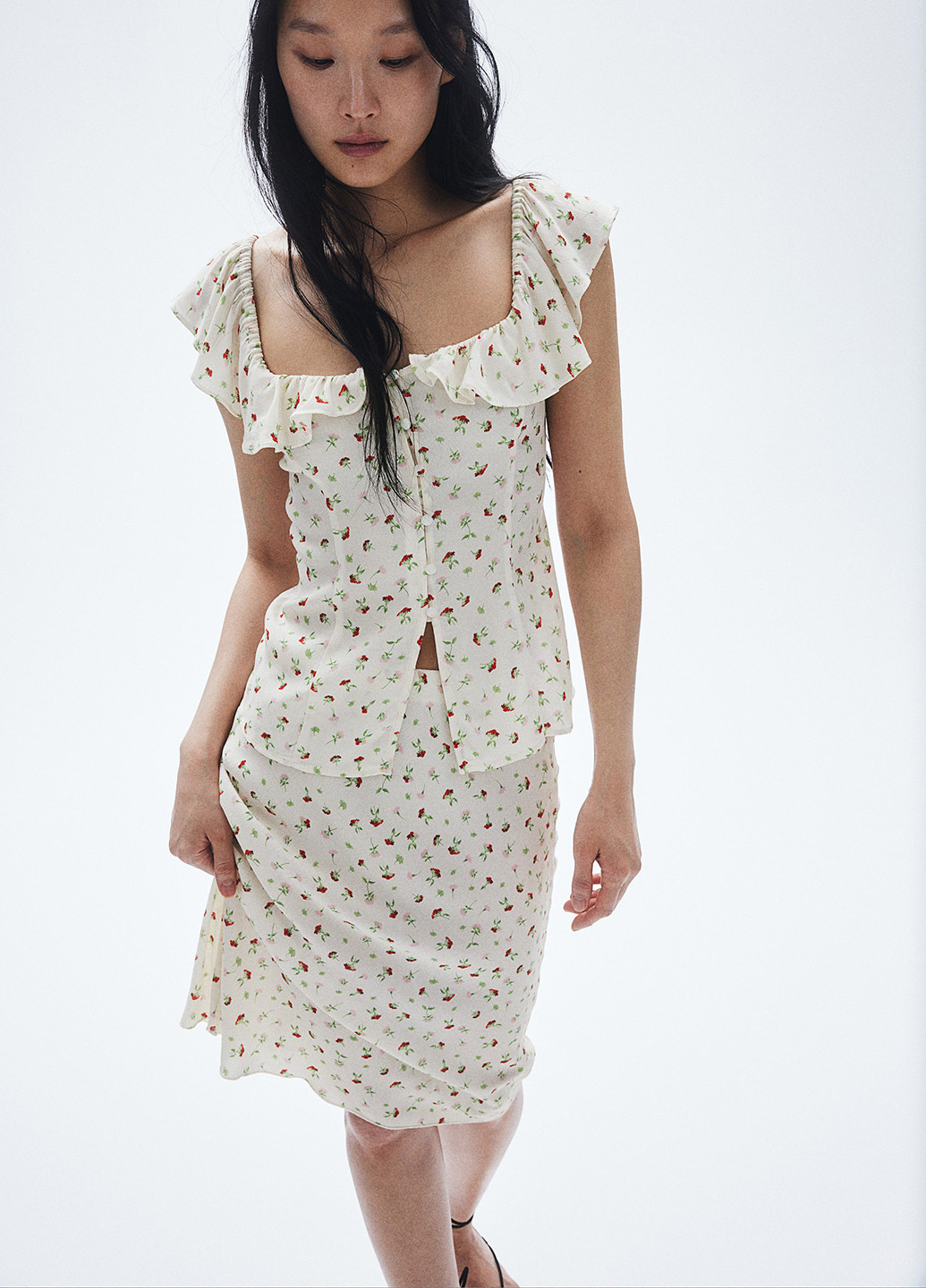 Біла блуза H&M