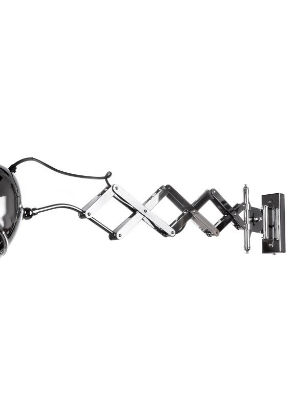 Бра настенное накладное в спальню для чтения лофт выдвижное BL-154W/1 E27 CH Brille (253894278)