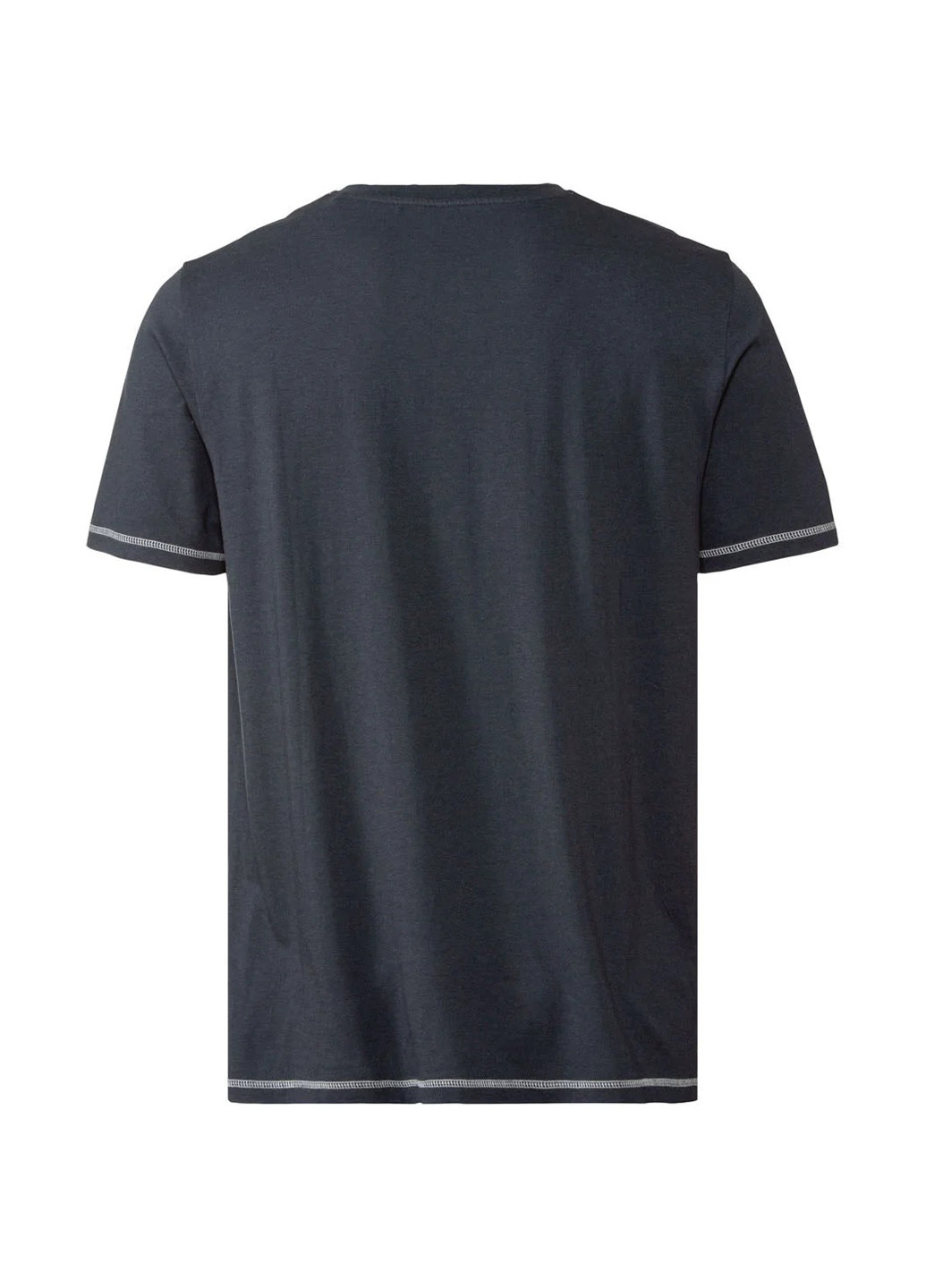 Темно-синяя демисезонная футболка с коротким рукавом Livergy