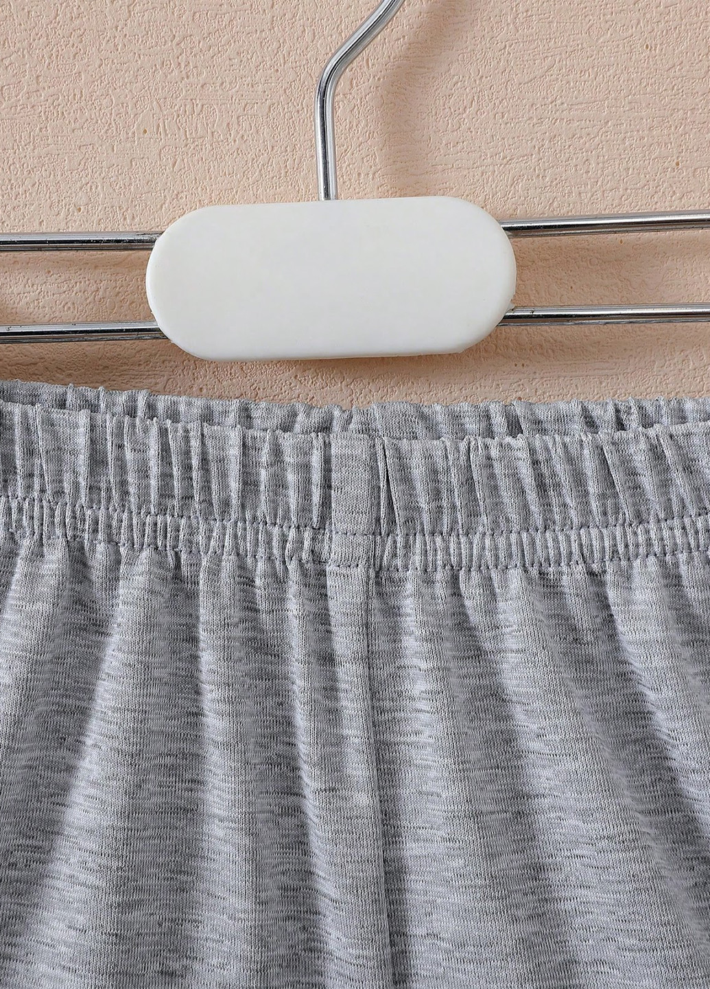 Комбінований літній костюм (футболка, шорти) з шортами SHEIN