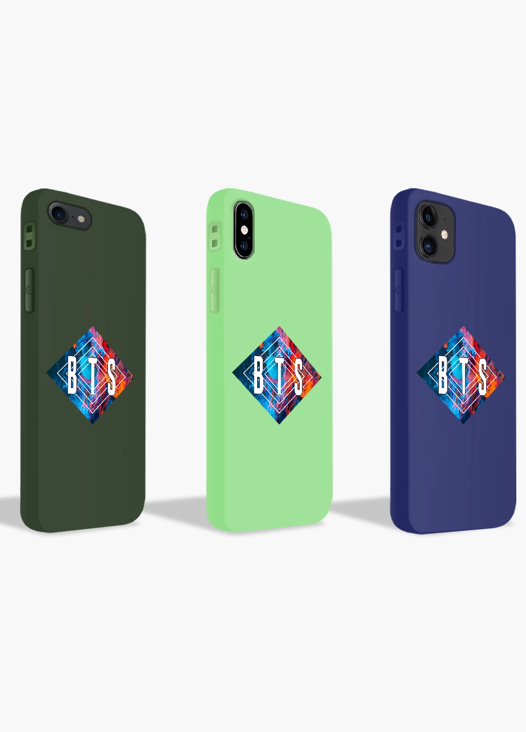 Чохол силіконовий Apple Iphone Xr БТС (BTS) (8225-1062) MobiPrint (219356880)