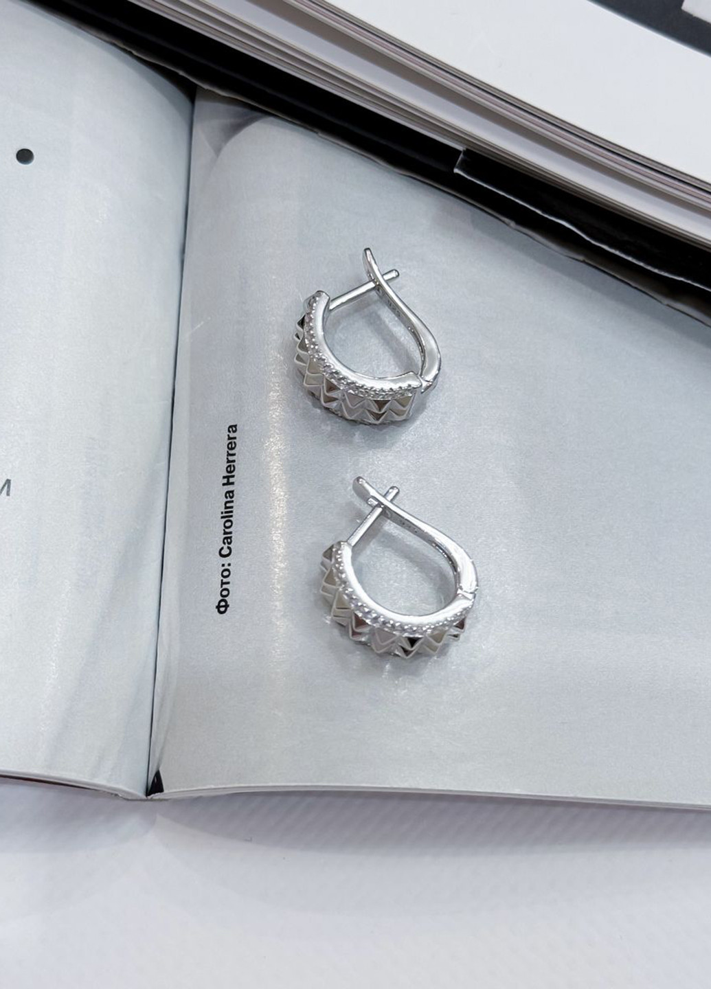 Сережки Silver Flame (307258557)