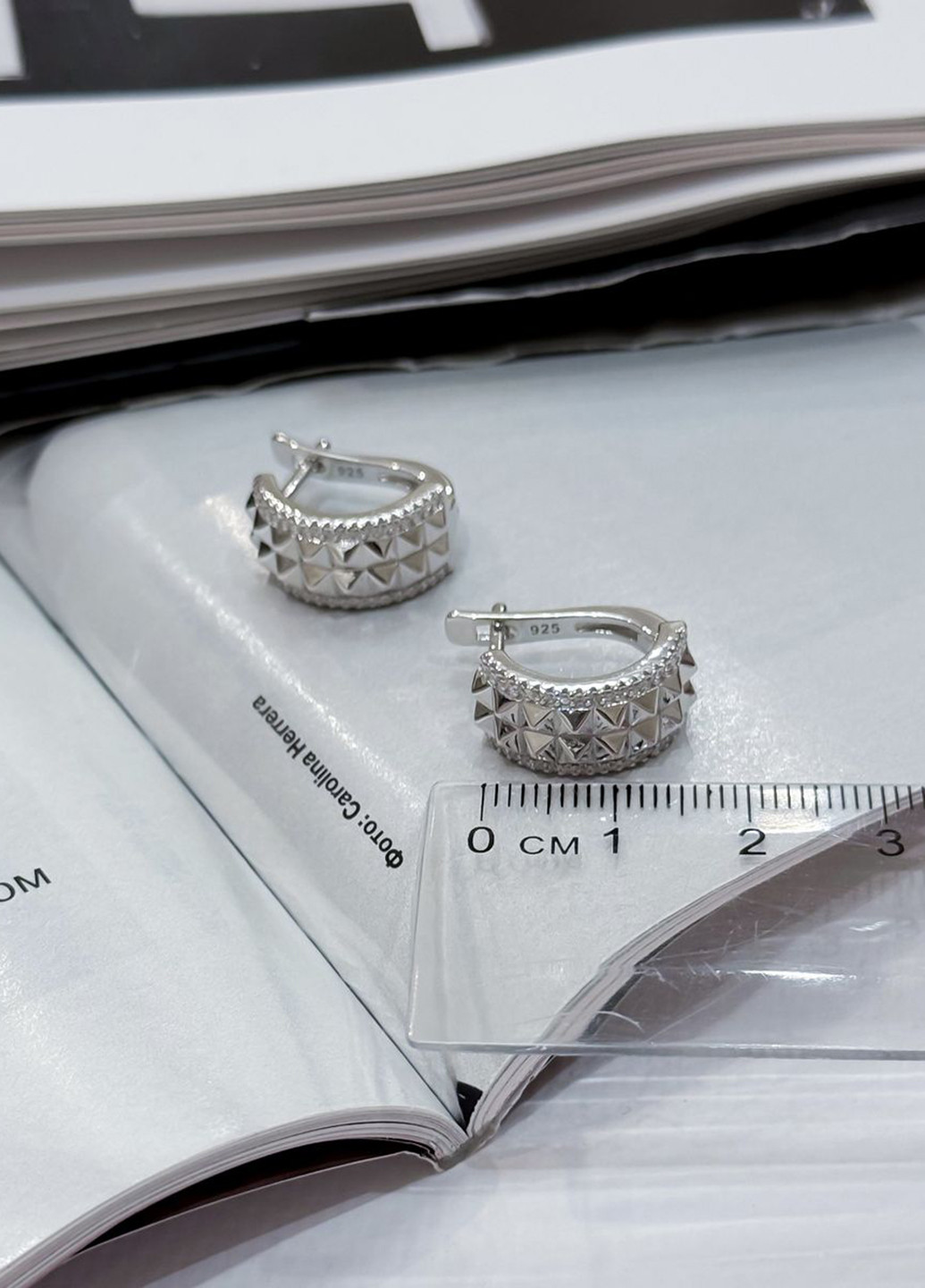 Сережки Silver Flame (307258557)