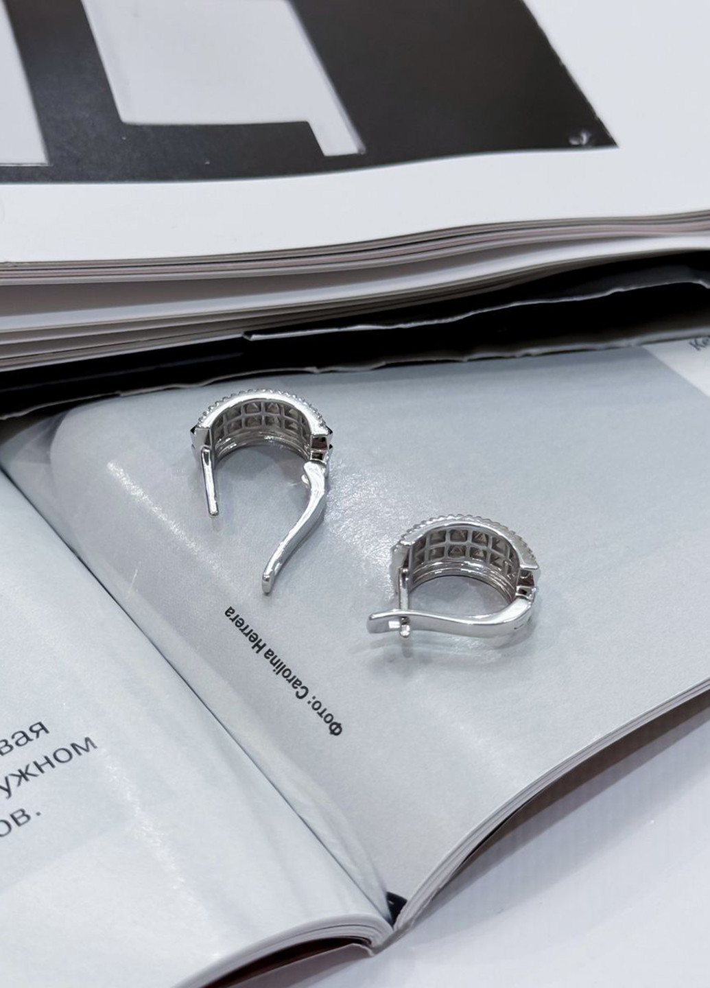 Сережки Silver Flame (307258557)