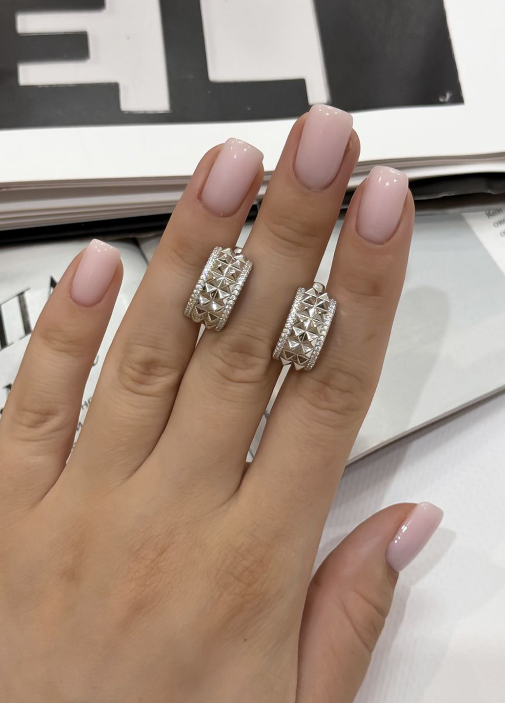 Сережки Silver Flame (307258557)