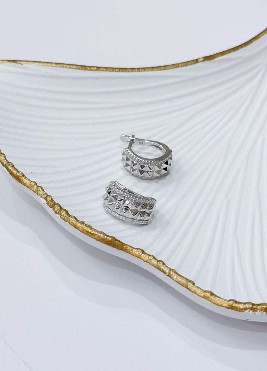 Сережки Silver Flame (307258557)