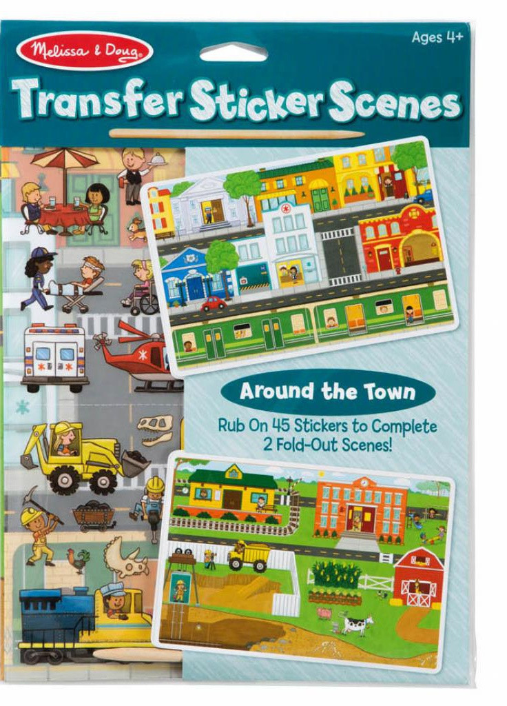 Набор для творчества Переводные наклейки Вокруг дома (MD9530) Melissa&Doug (202365560)