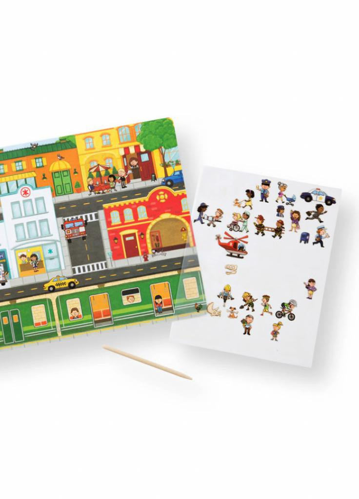 Набор для творчества Переводные наклейки Вокруг дома (MD9530) Melissa&Doug (202365560)