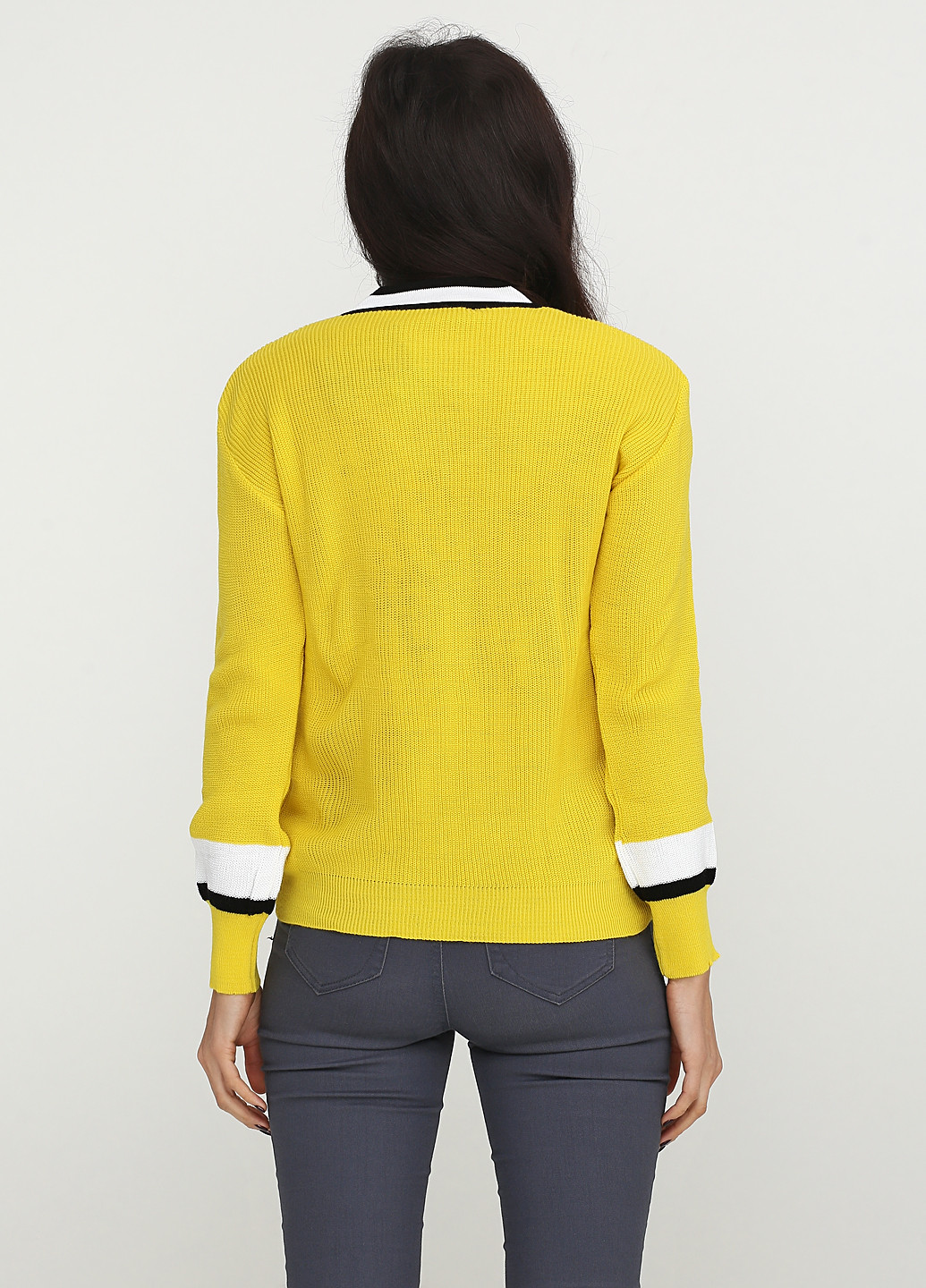 Желтый демисезонный пуловер пуловер Babylon