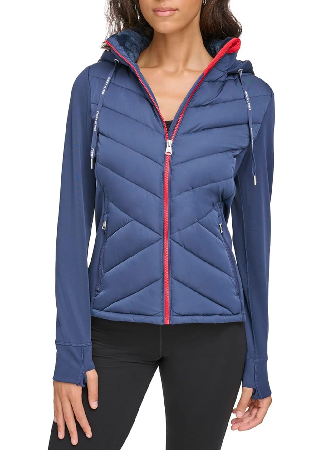 Синяя демисезонная куртка Tommy Hilfiger