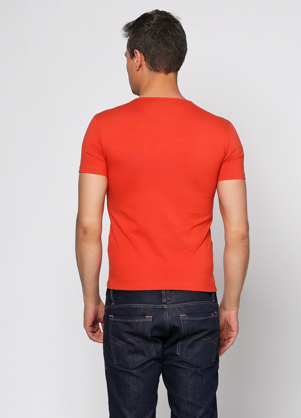 Оранжевая футболка MAKSYMIV