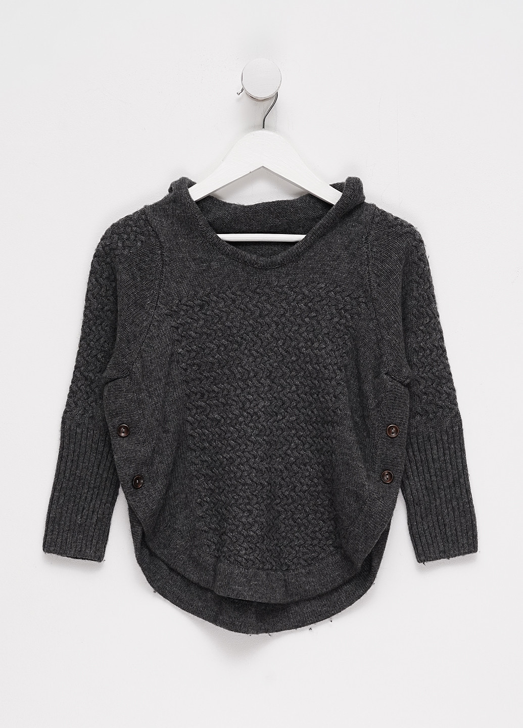 Темно-сірий демісезонний светр CHD