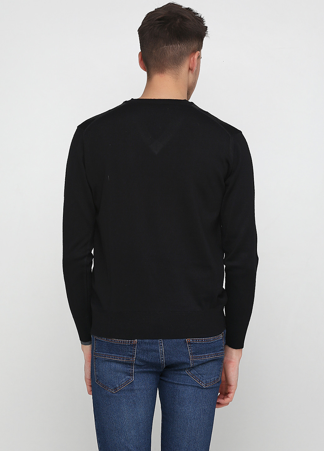 Черный демисезонный пуловер пуловер Taddy