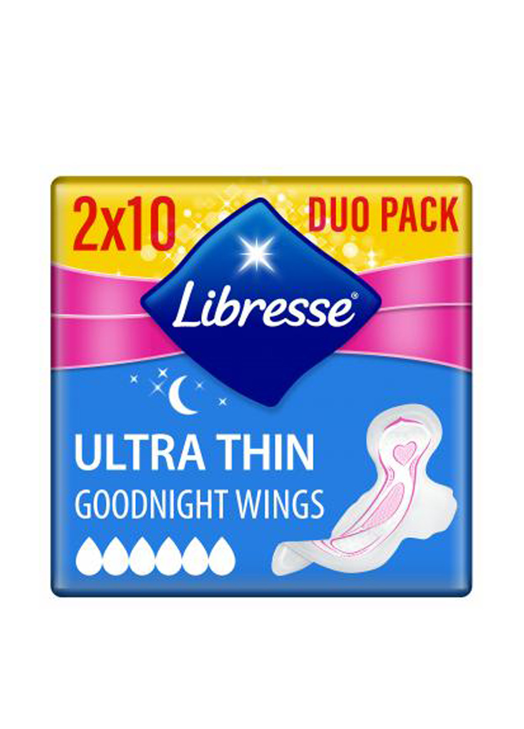 Прокладки гигиенические Ultra Thin Goodnight Soft (20 шт.) Libresse (151220301)