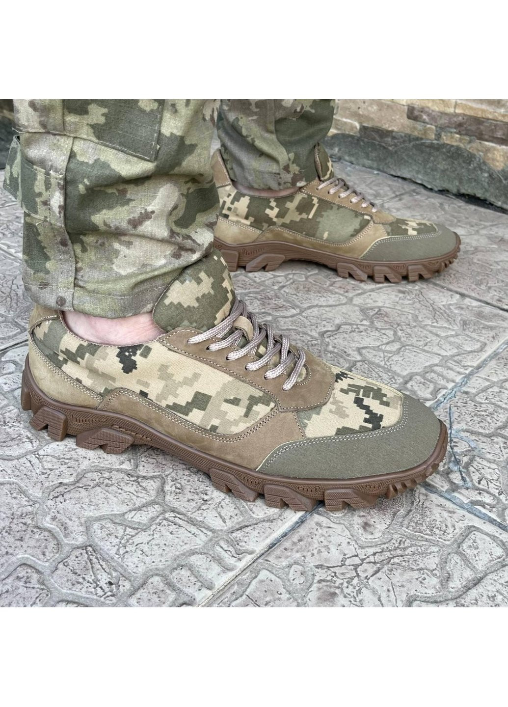 Хакі Осінні кросівки чоловічі тактичні зсу піксель kros pixel 6658 43 р 28 см хакі Power