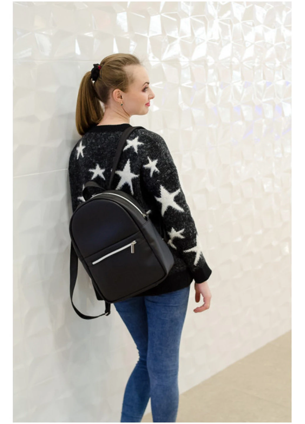 Жіночий рюкзак 32х12х25 см Sambag (210475826)
