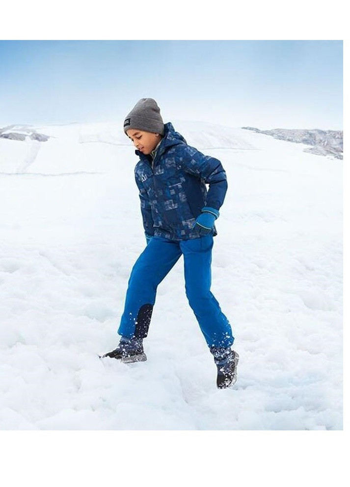 Синяя зимняя зимняя лыжная куртка для мальчика Crivit
