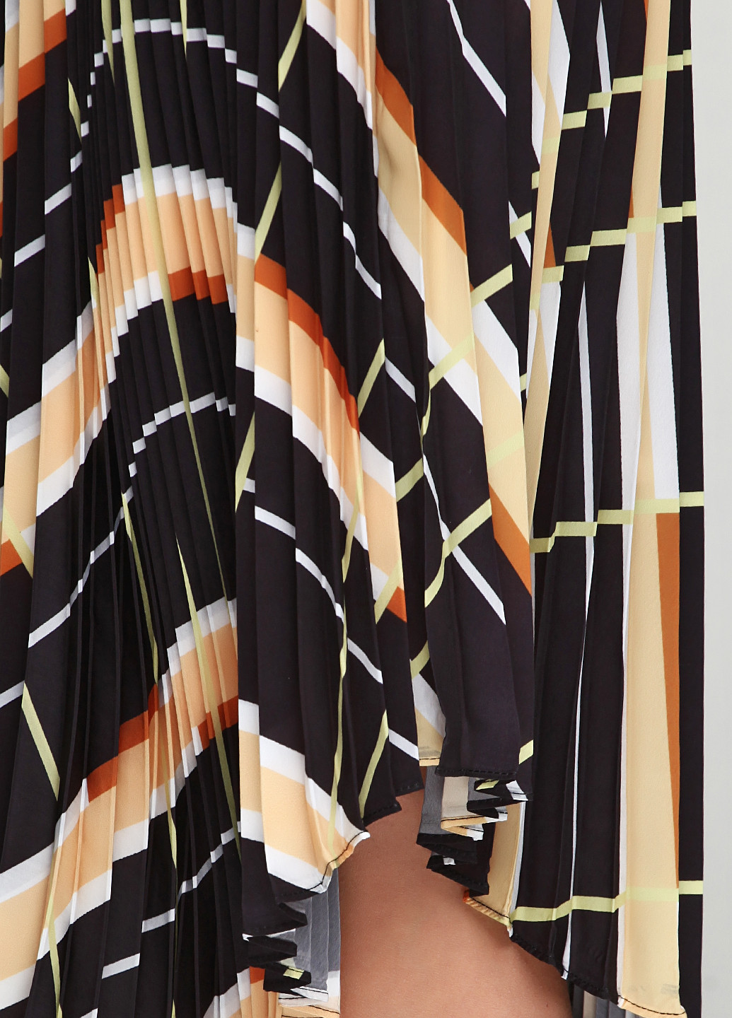 Черная кэжуал с абстрактным узором юбка SETRE touch миди