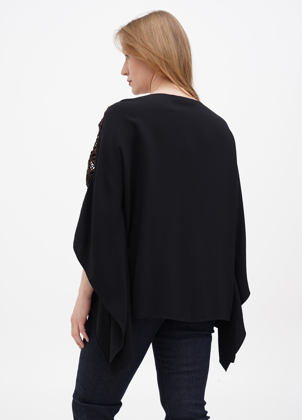 Черная демисезонная блуза Ralph Lauren