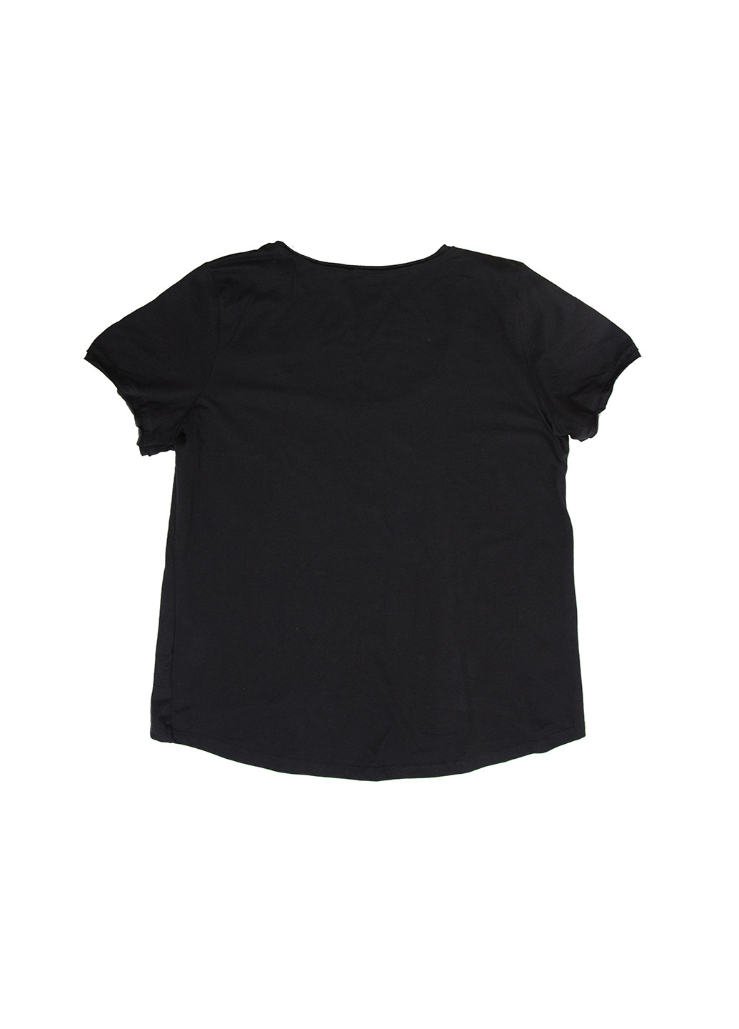 Черная летняя футболка Kosta