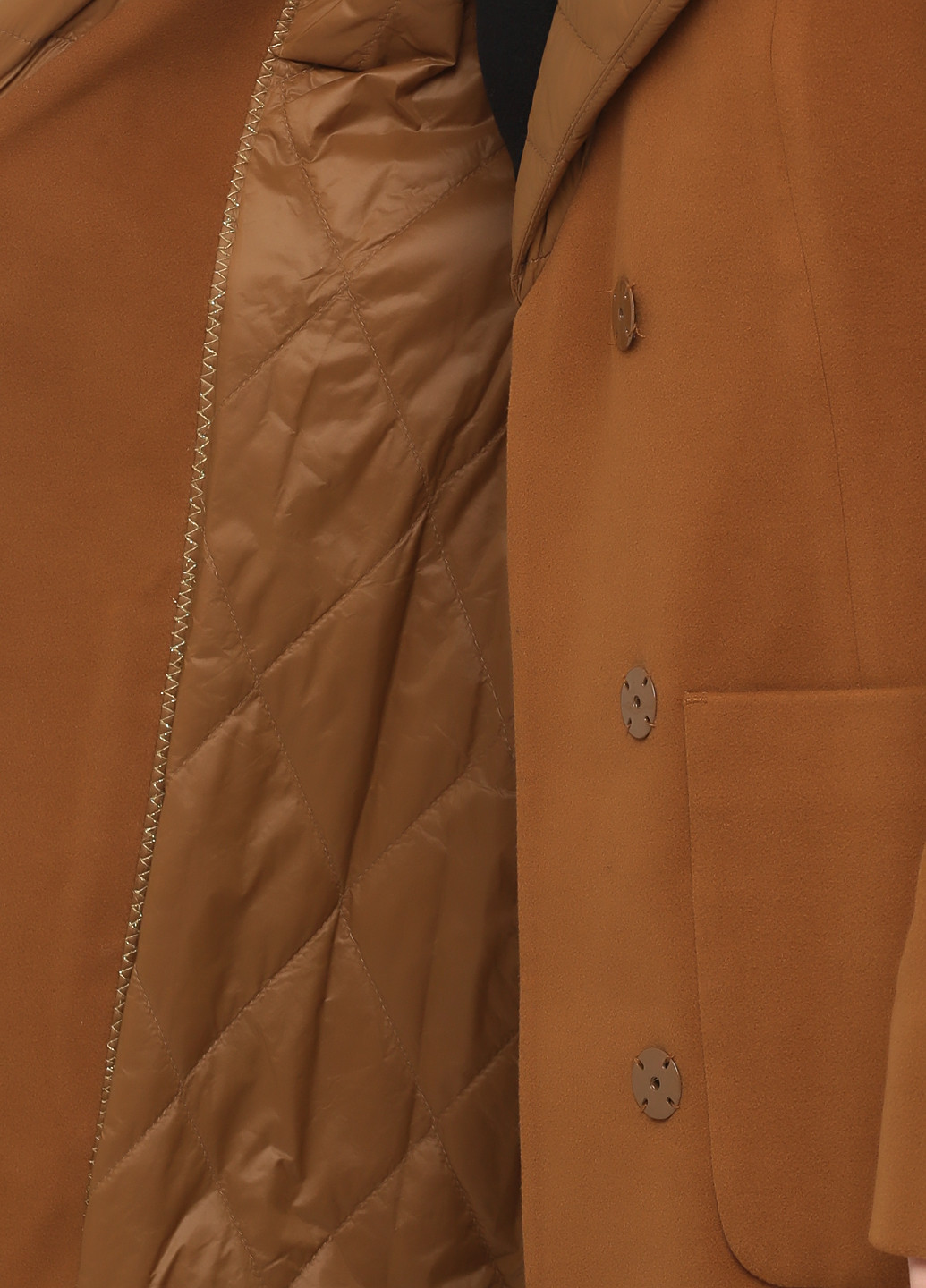 Светло-коричневое демисезонное Пальто Icon