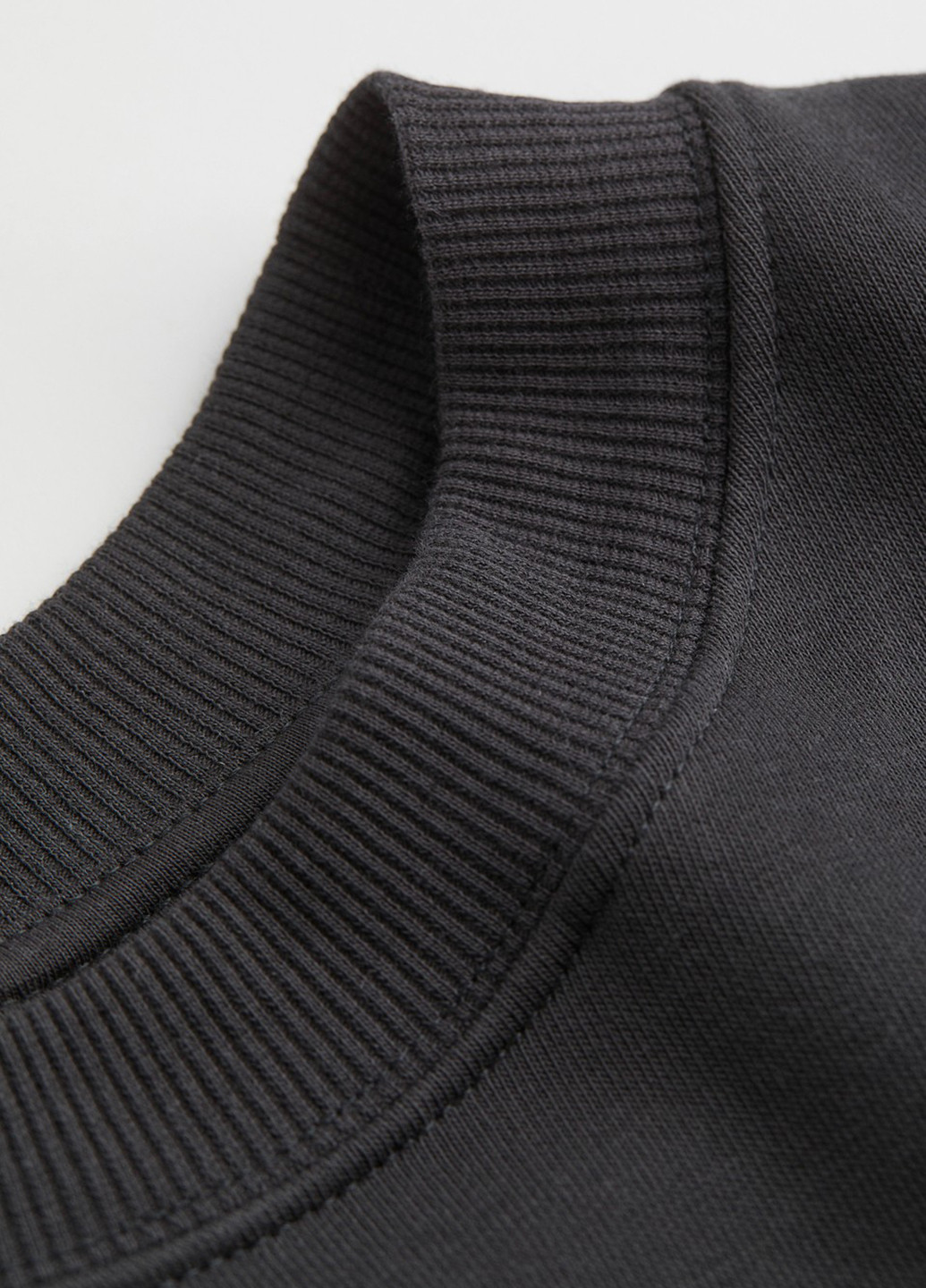 Чорний світшот H&M метелики без декору (300466292)