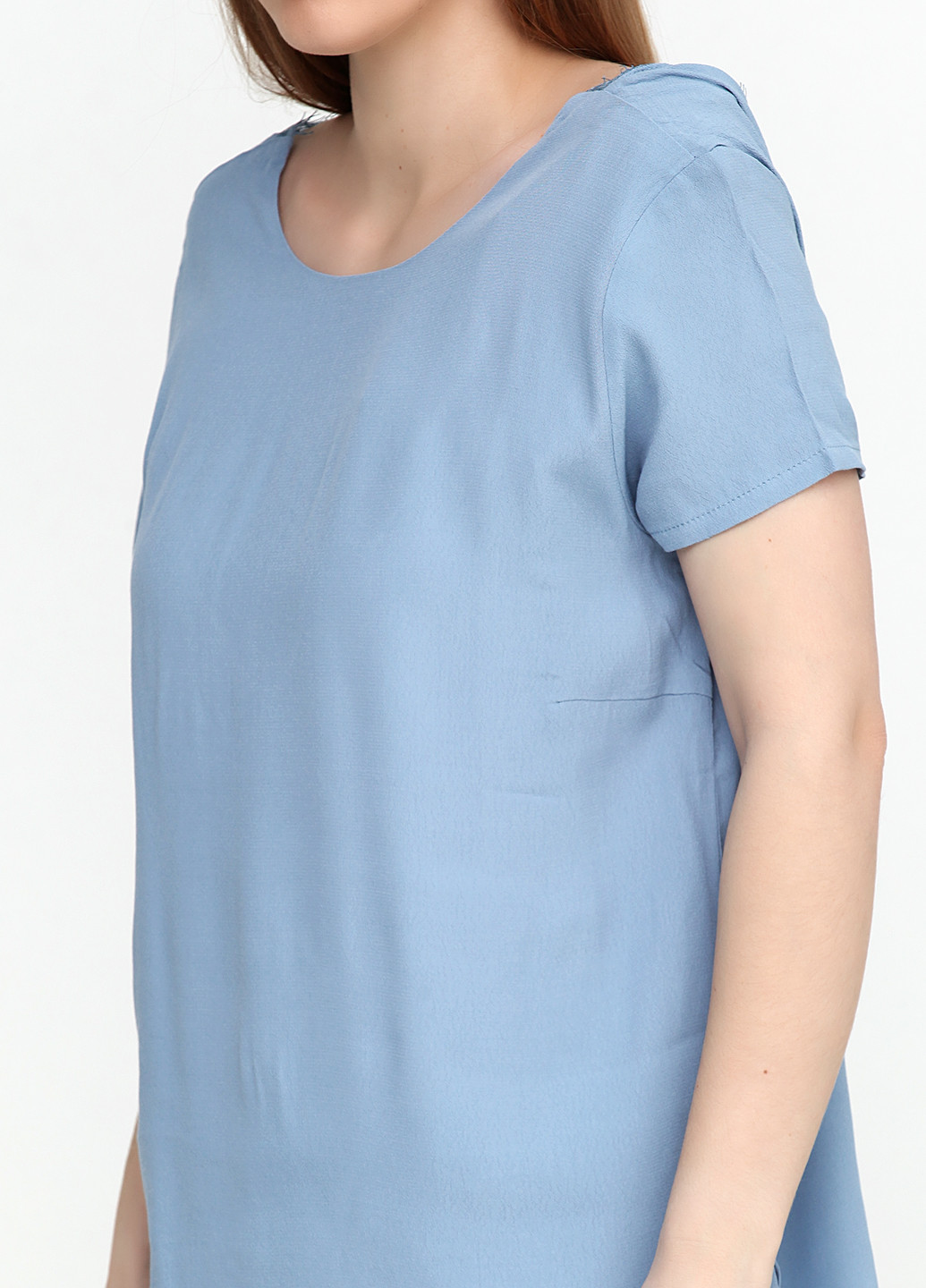 Сіро-голубий літня блуза Object