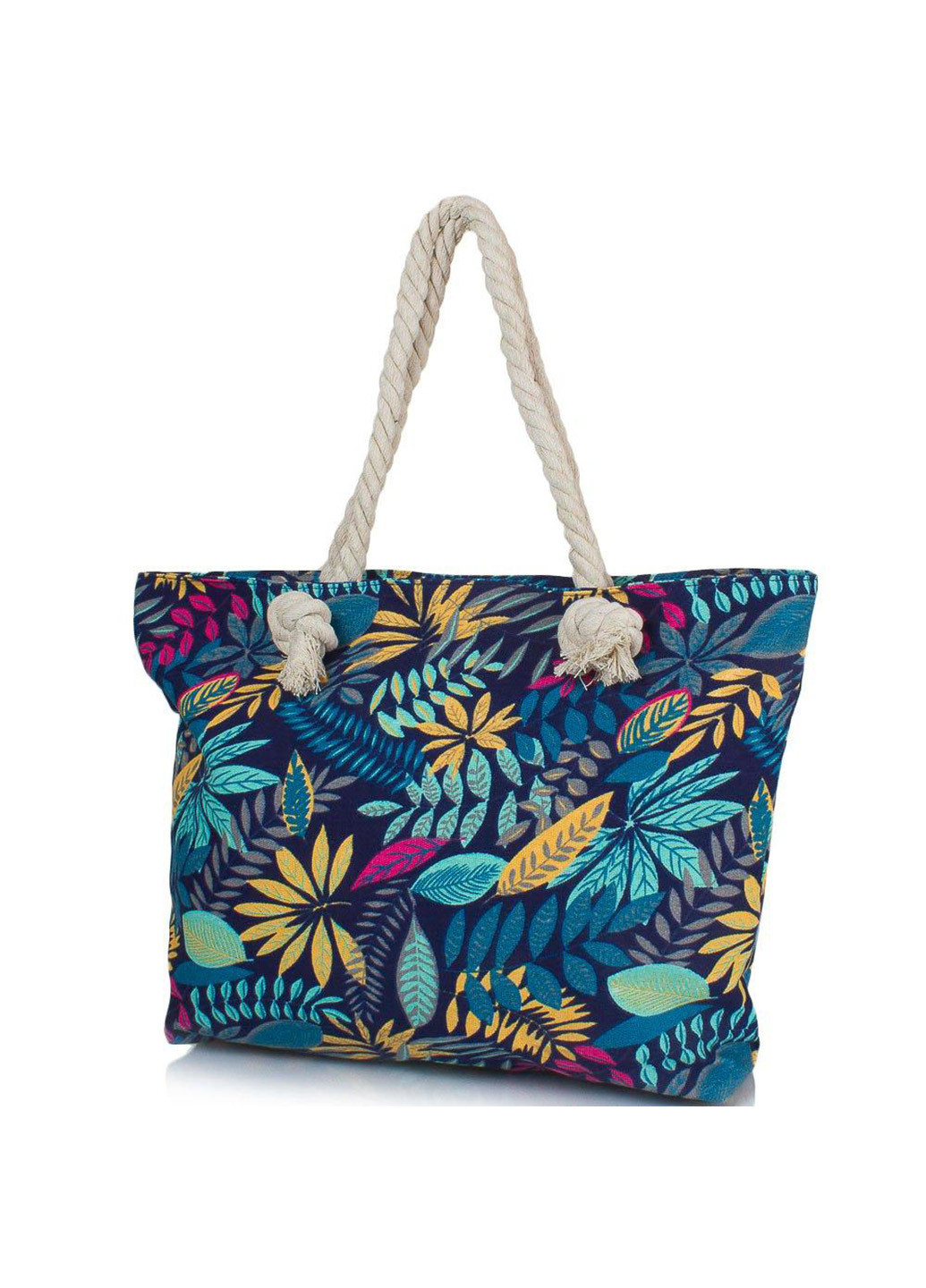Жіноча пляжна тканинна сумка 49х36х10 см Famo (210338367)