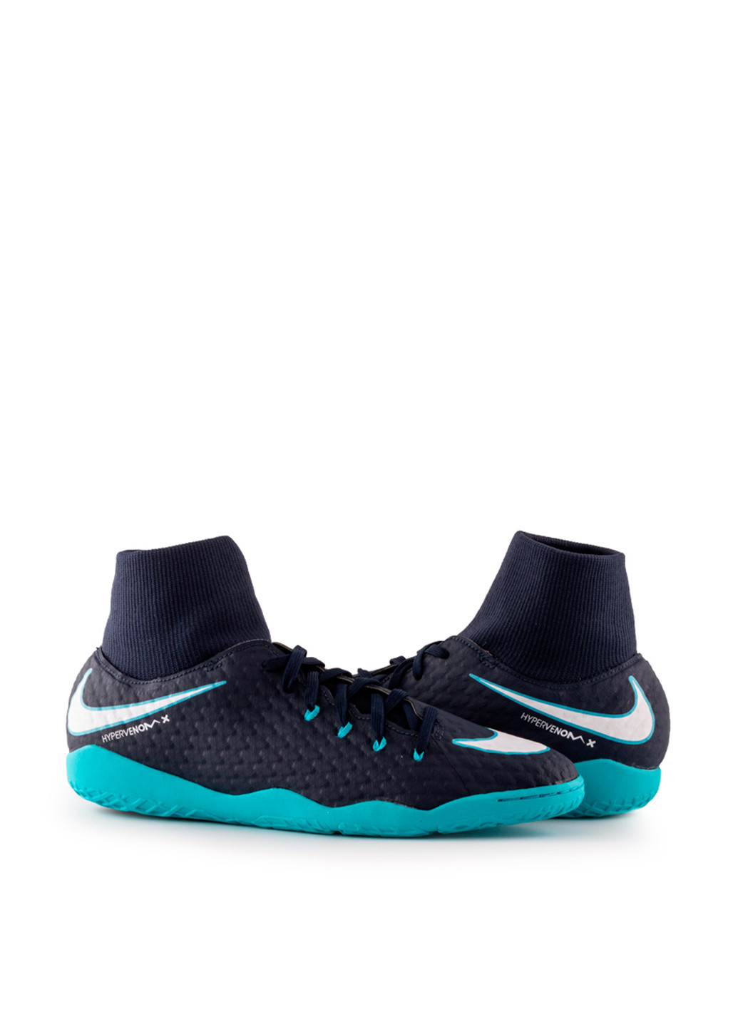 Темно-синие футзалки Nike