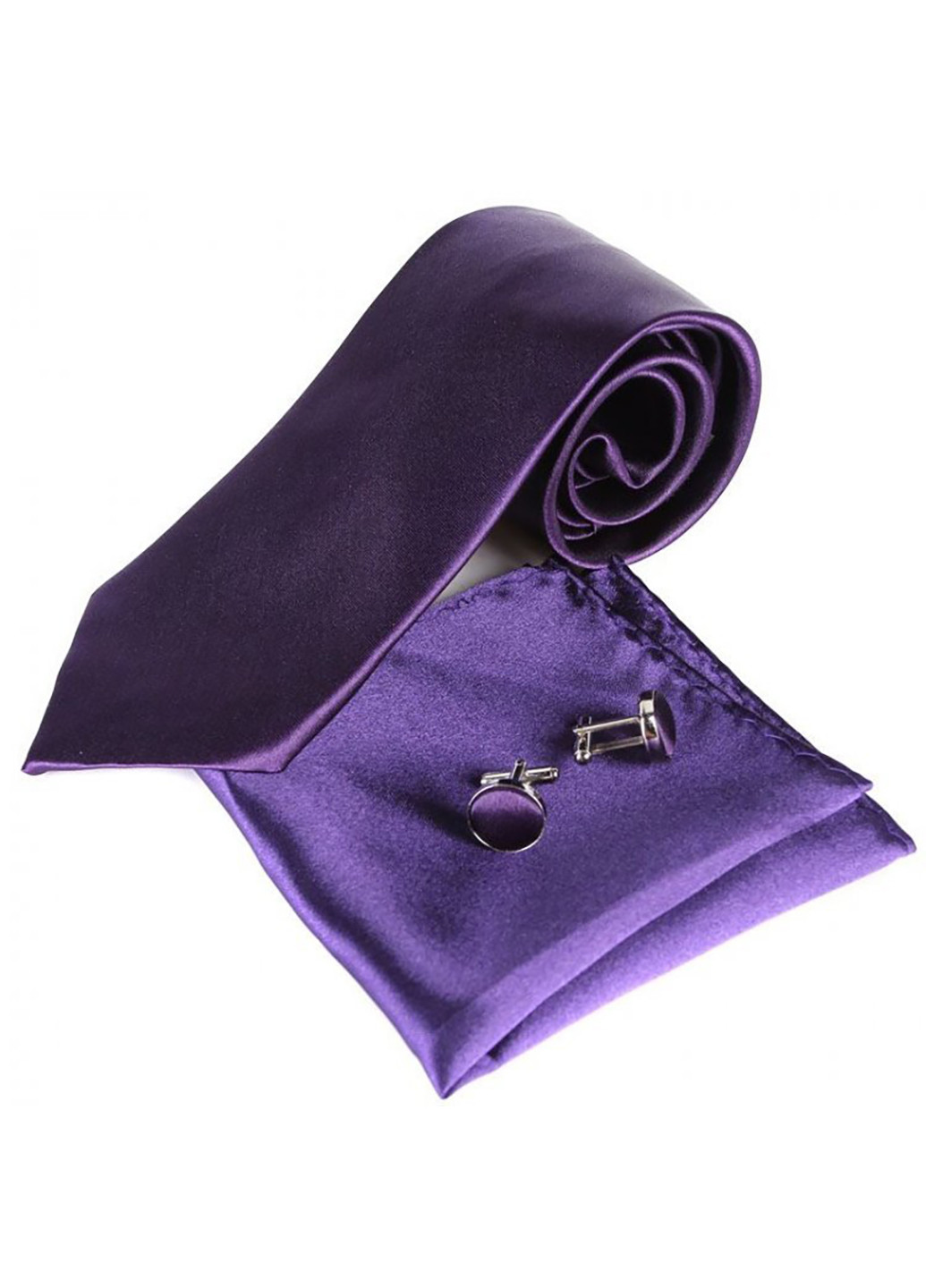 Мужской набор (галстук,платок,запонки) 146х8 см GOFIN (252130222)