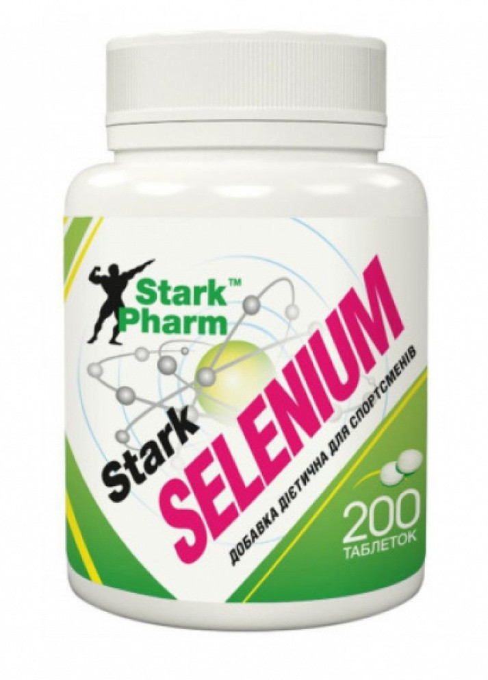 Селен для імунітету Stark Selenium 250mg 200tabs Stark Pharm (232599746)