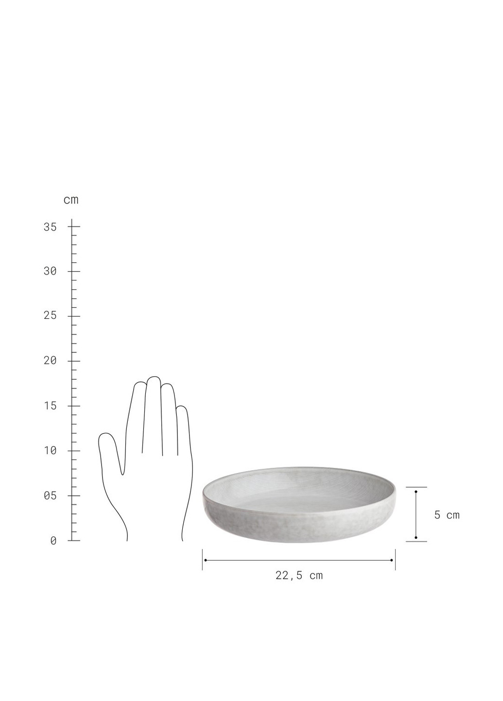 Тарілка, 23 см Butlers (301106284)