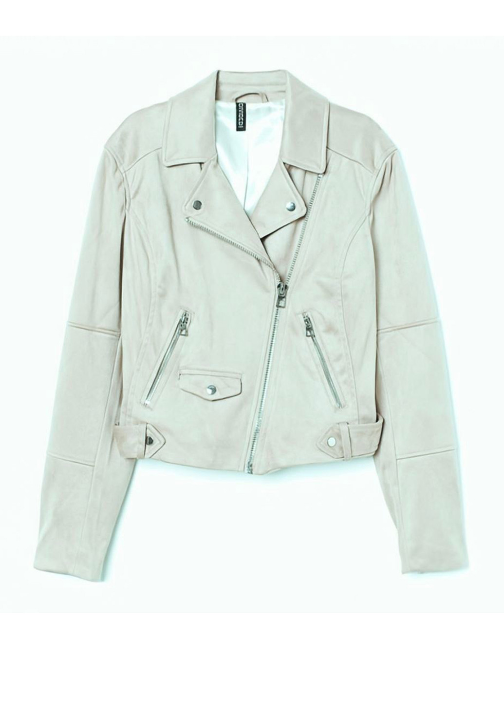 Айворі демісезонна куртка косуха H&M