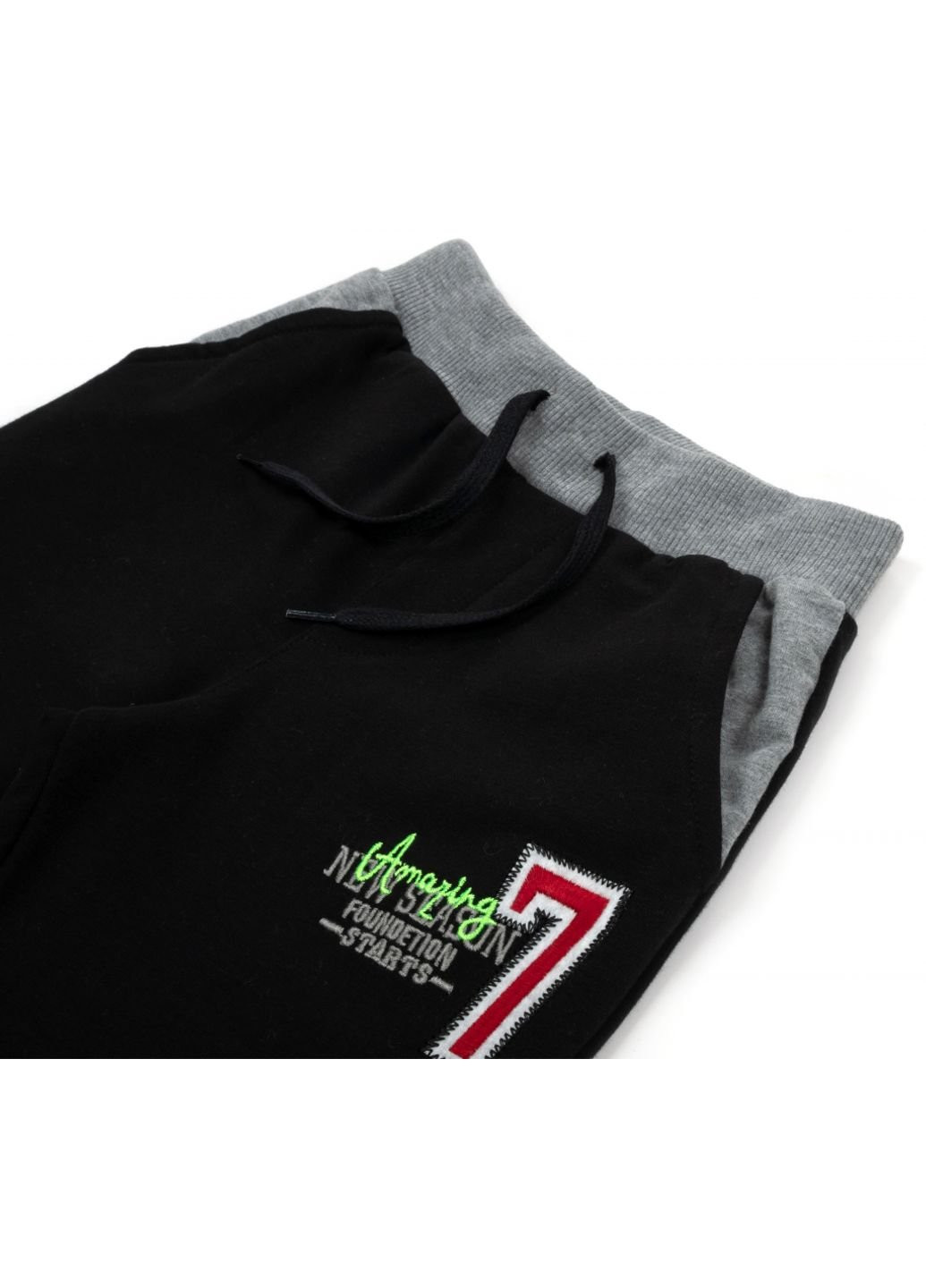 Серый демисезонный спортивный костюм "sport team" (13680-140b-gray) Breeze