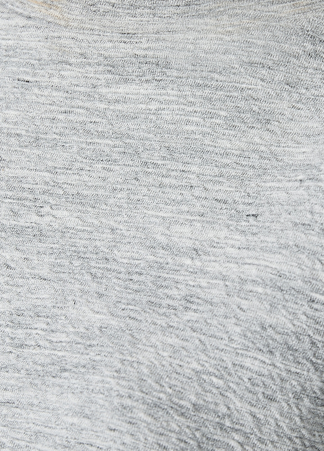 KOTON свитшот меланж светло-серый кэжуал хлопок