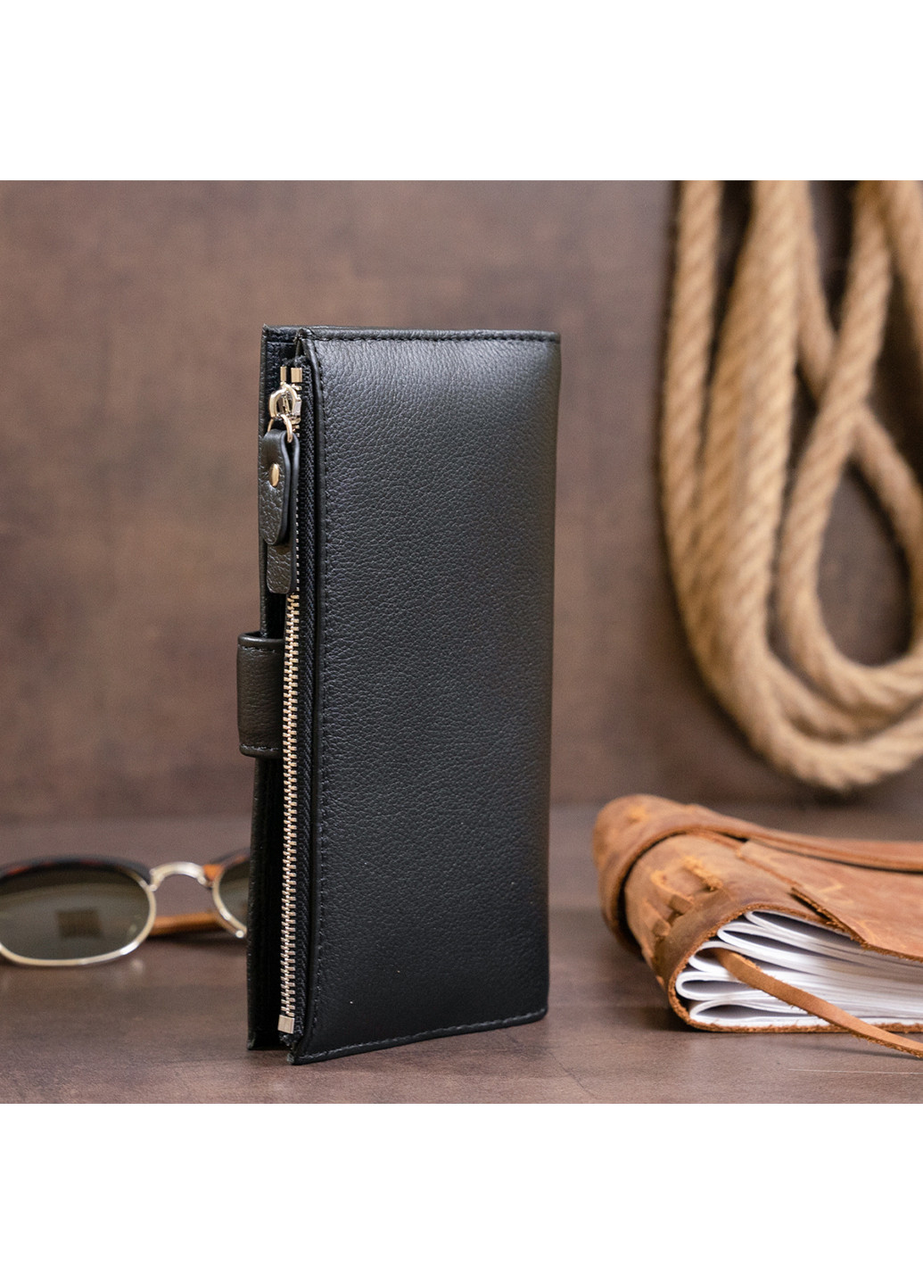 Жіночий шкіряний гаманець 19х9х1,7 см st leather (229459491)