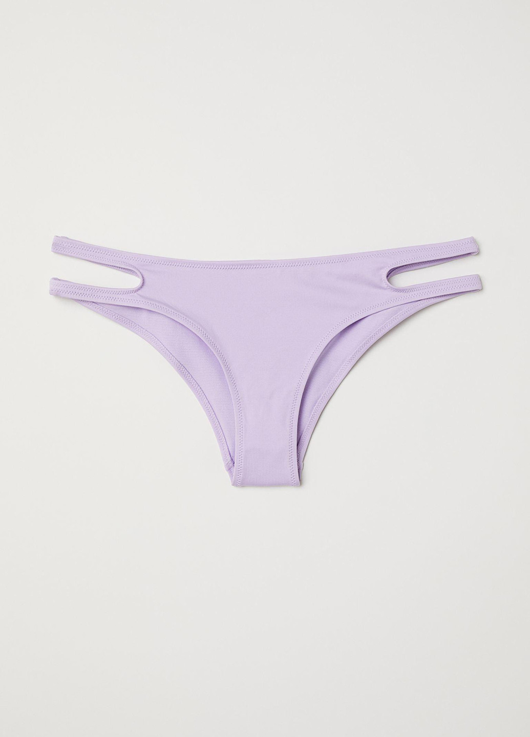 Светло-фиолетовые купальные трусики-плавки однотонные H&M