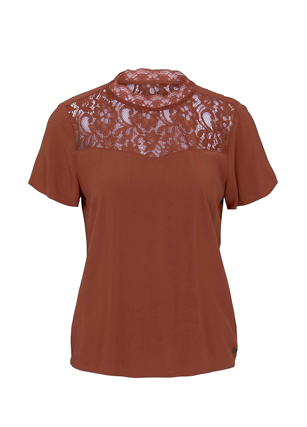 Теракотова блуза Tom Tailor